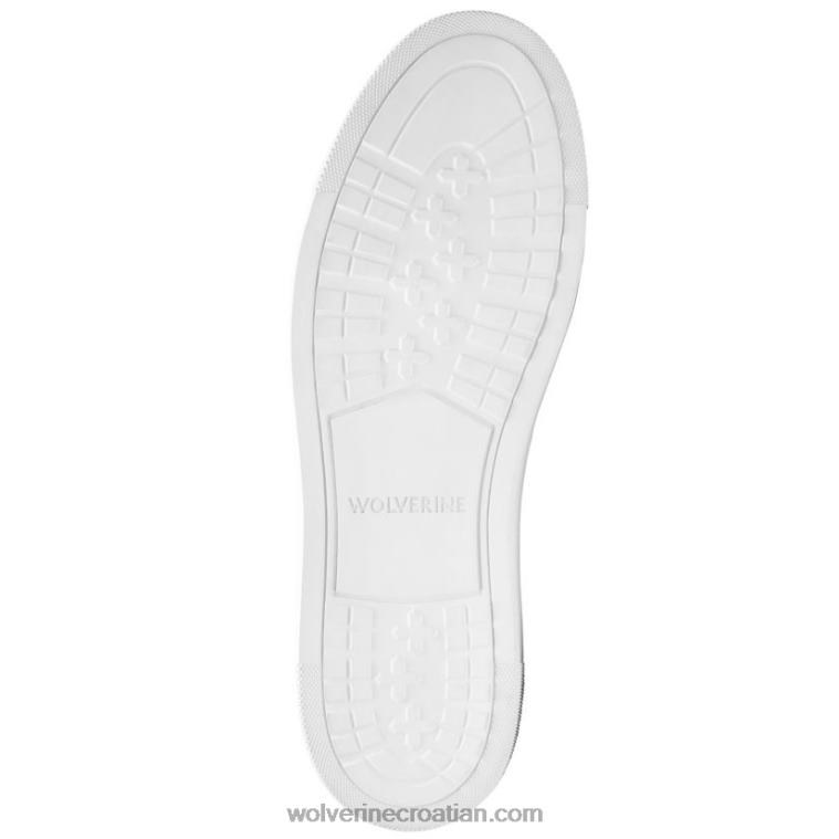 muškarci blvd court tenisica R6LL8224 Wolverine bijela koža/kameni antilop