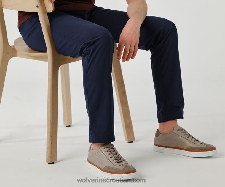 muškarci blvd court tenisica R6LL8225 Wolverine siva koža/sivi antilop