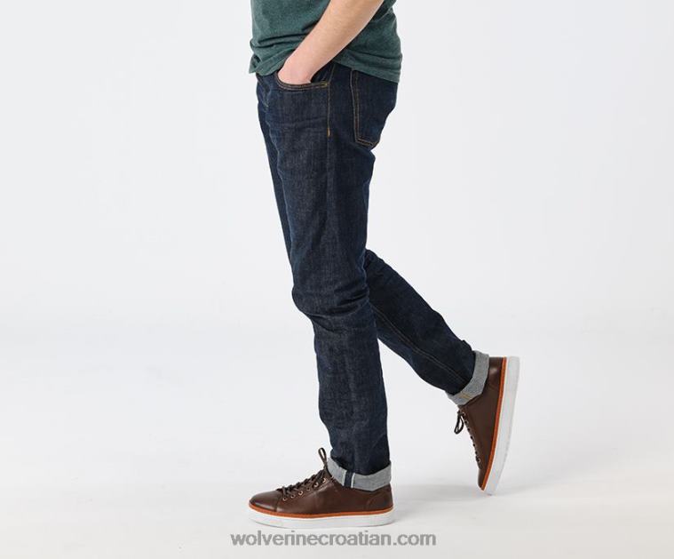 muškarci blvd niske tenisice R6LL8172 Wolverine smeđa