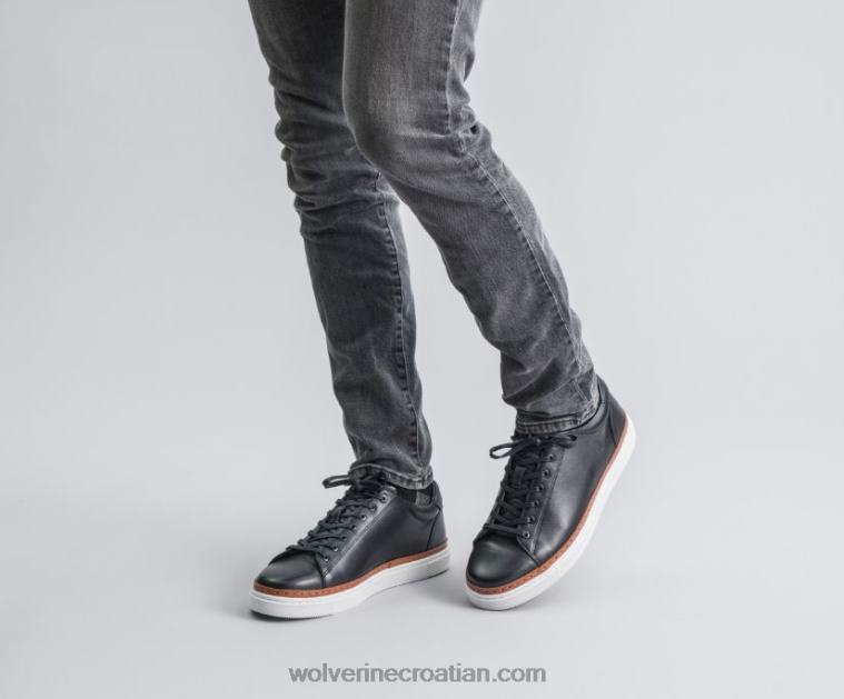 muškarci blvd niske tenisice R6LL8173 Wolverine crno