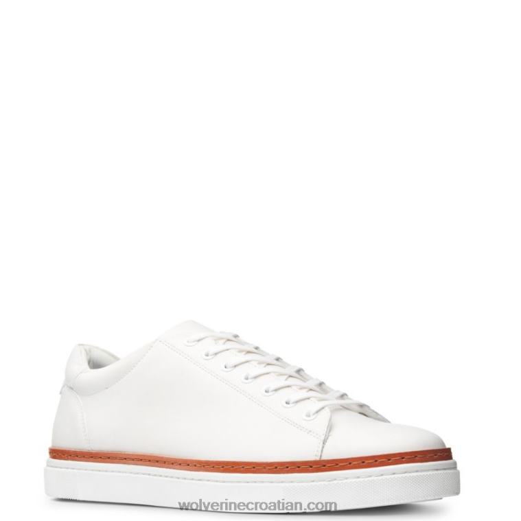 muškarci blvd niske tenisice R6LL8178 Wolverine bijela