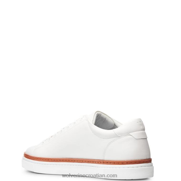 muškarci blvd niske tenisice R6LL8178 Wolverine bijela