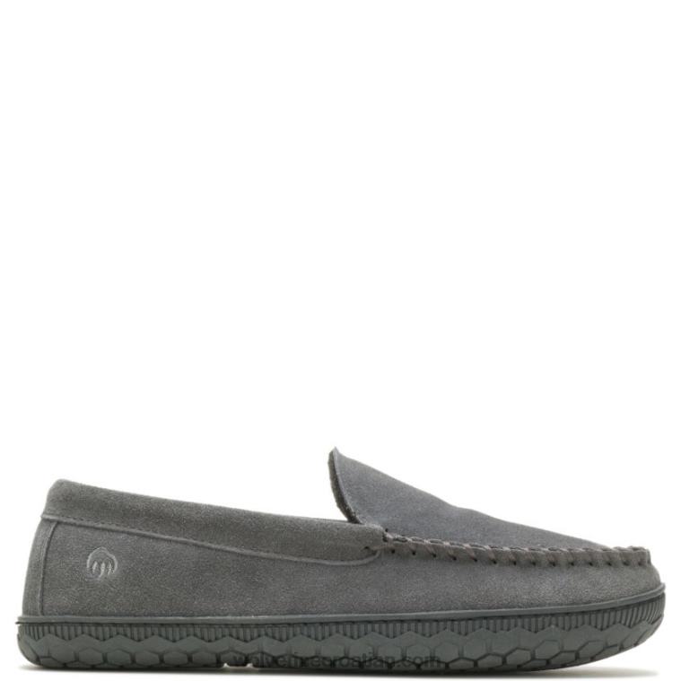 muškarci venecijanska papuča R6LL8206 Wolverine drveni ugljen