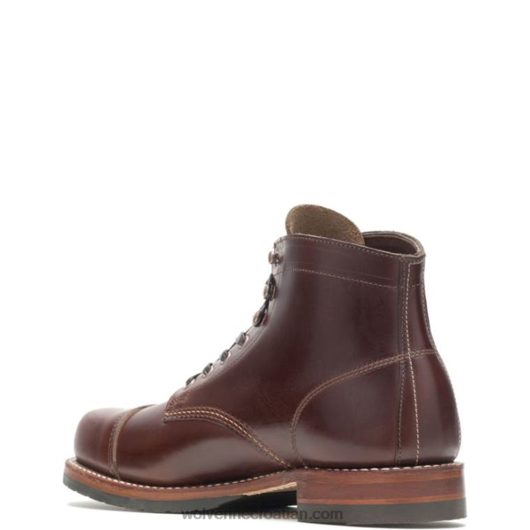 muškarci Klasična čizma od 1000 milja s kapom i prstima R6LL8196 Wolverine havana smeđa