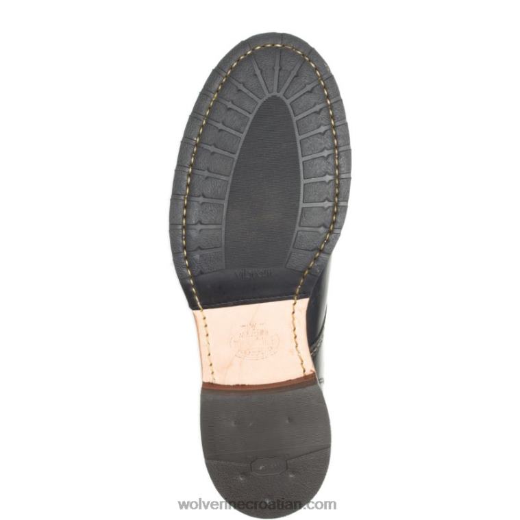 muškarci Klasična čizma od 1000 milja s kapom i prstima R6LL8197 Wolverine crno