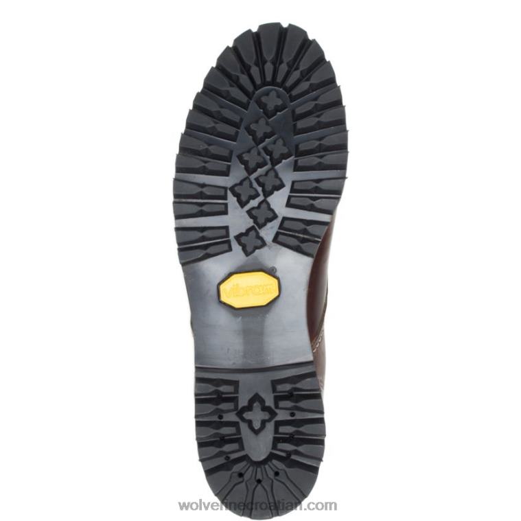 muškarci Robusna čizma s običnim prstima od 1000 milja R6LL8200 Wolverine smeđa