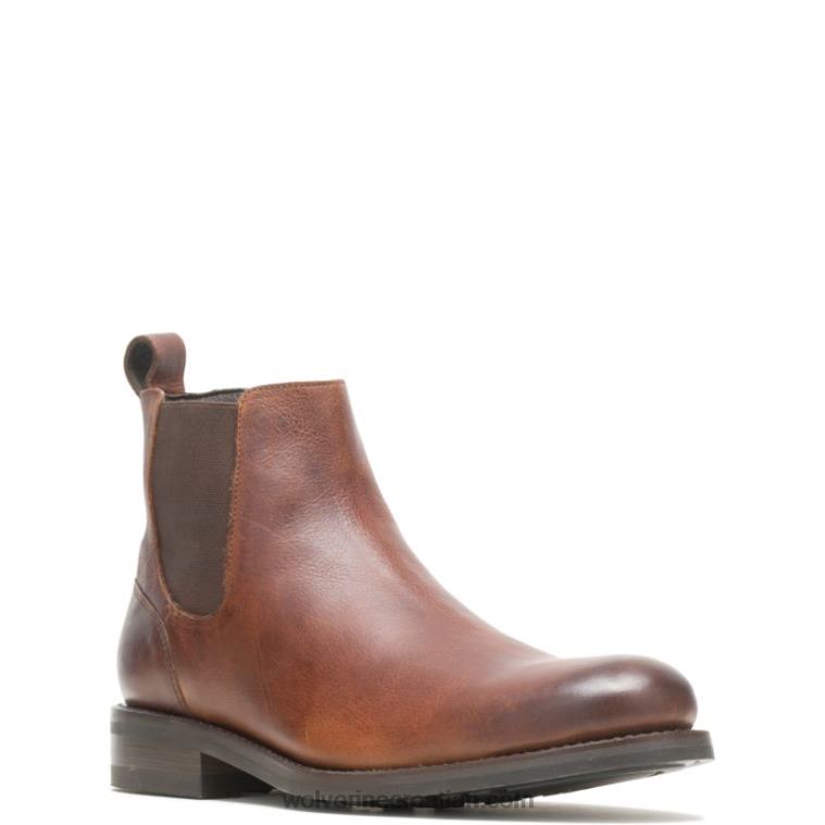 muškarci blvd chelsea čizma R6LL8205 Wolverine šljunčano smeđa