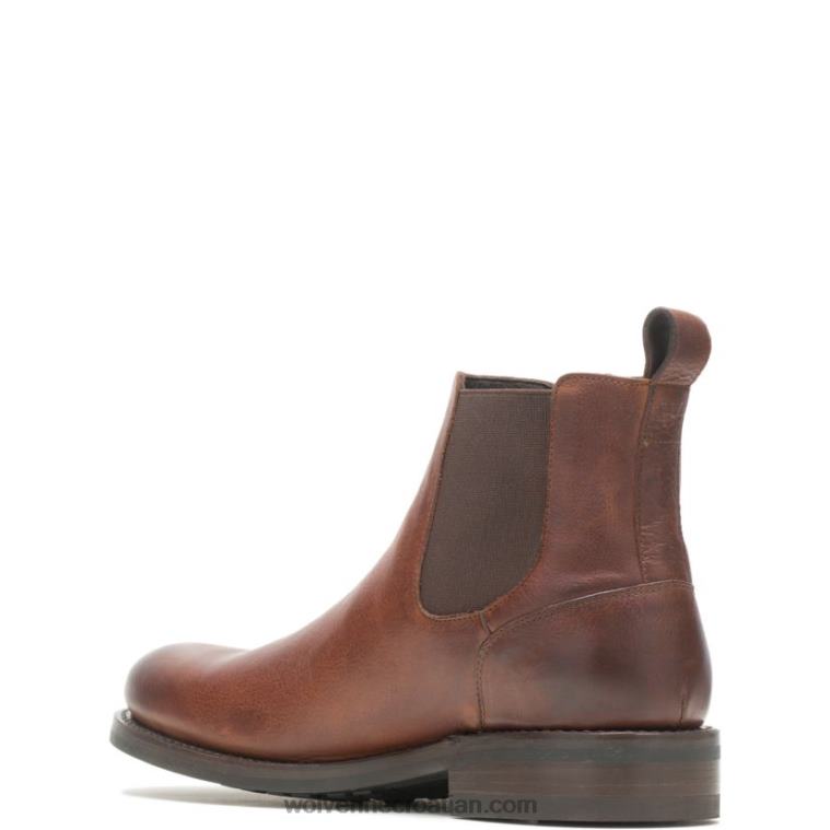 muškarci blvd chelsea čizma R6LL8205 Wolverine šljunčano smeđa