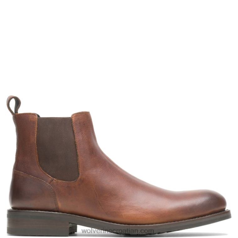 muškarci blvd chelsea čizma R6LL8205 Wolverine šljunčano smeđa