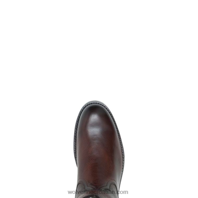 muškarci bulevarska čizma na navlačenje R6LL8220 Wolverine smeđa