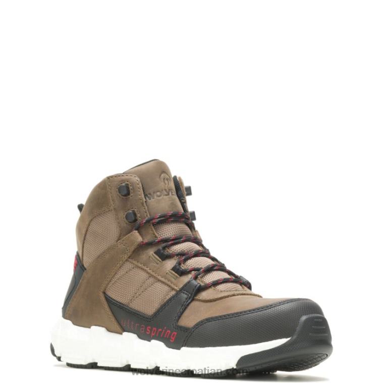 muškarci rev ultraspring durashocks vent carbonmax radna čizma R6LL821 Wolverine šljunak