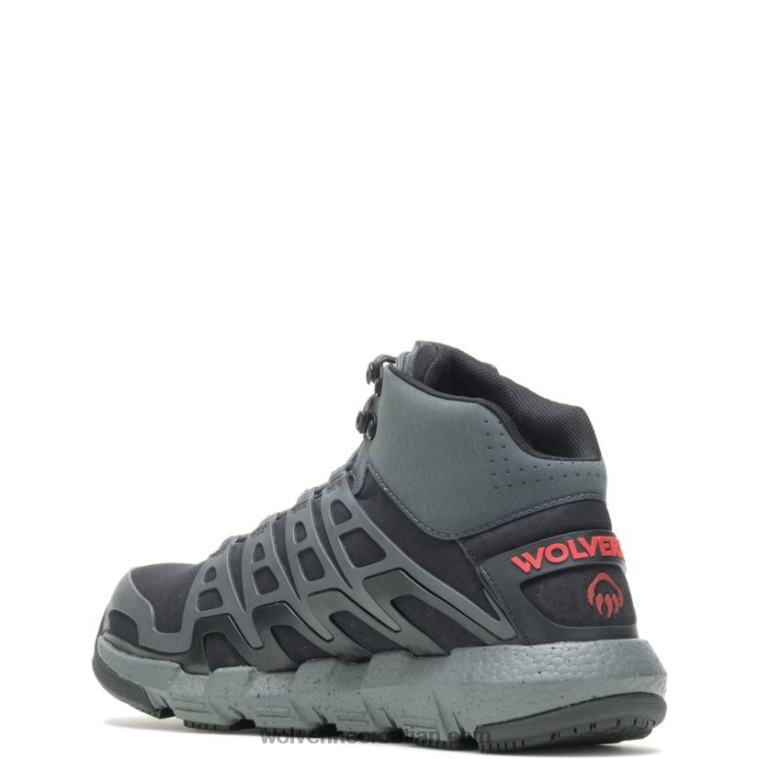 muškarci rev vent ultraspring durashocks carbonmax boot R6LL863 Wolverine drveni ugljen