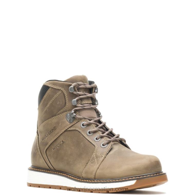 muškarci hellcat ultraspring čizma na klin R6LL8218 Wolverine šljunak