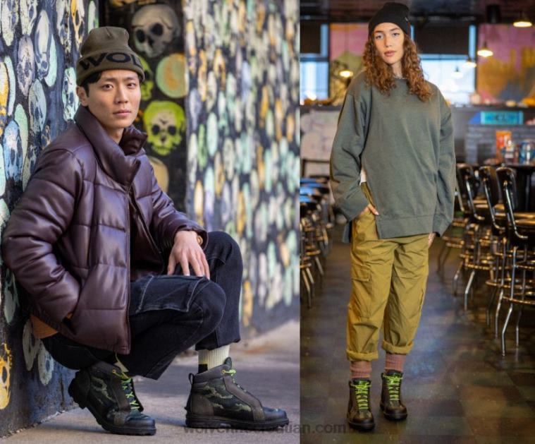 muškarci halo spartanska čizma R6LL8156 Wolverine divlji kovan