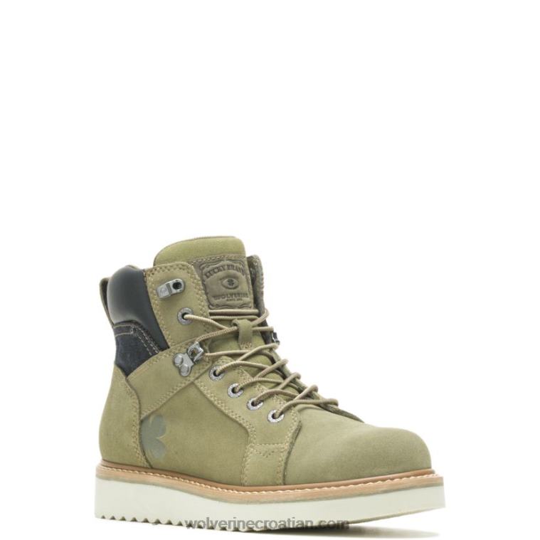 muškarci sretni radnik marke R6LL8160 Wolverine spaljena maslina