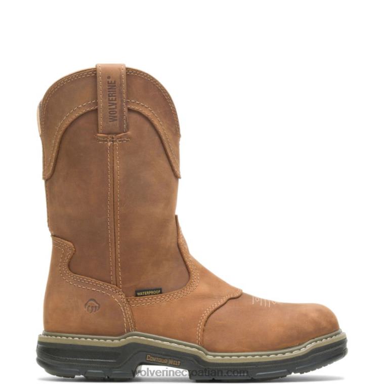 muškarci anthem vestern wellington radna čizma R6LL8192 Wolverine smeđa