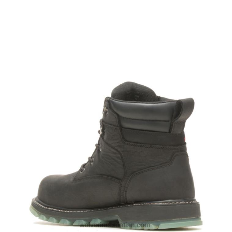 muškarci floorhand lx radna čizma od 6 inča s čeličnim prstima R6LL894 Wolverine crno