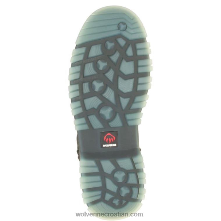 muškarci floorhand lx radna čizma od 6 inča s čeličnim prstima R6LL894 Wolverine crno