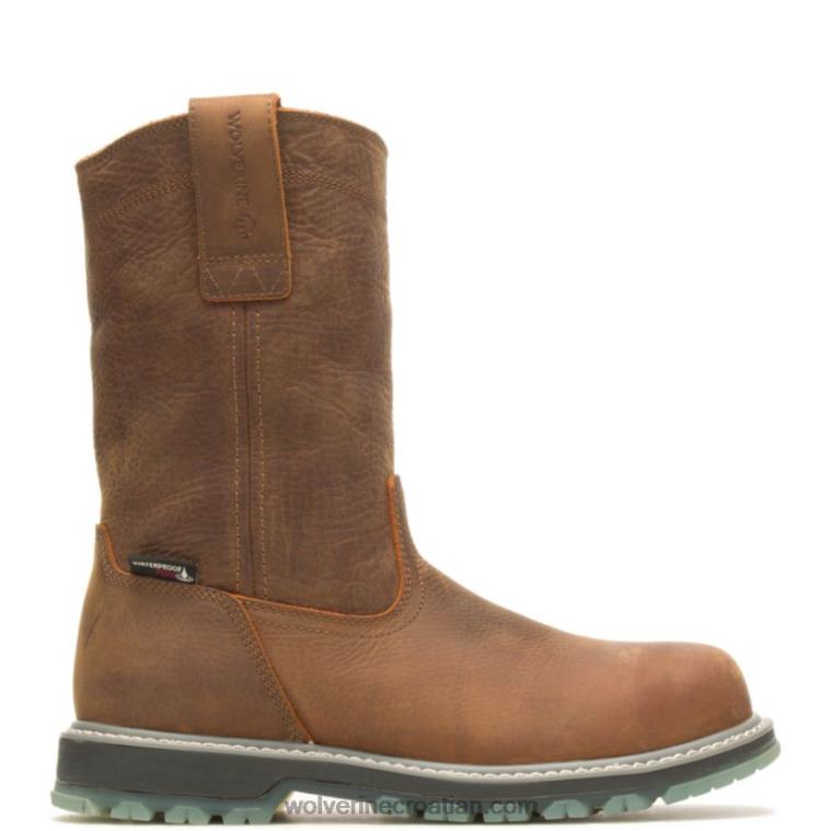 muškarci floorhand lx wellington radna čizma s čeličnim prstima R6LL8144 Wolverine sudansko smeđa