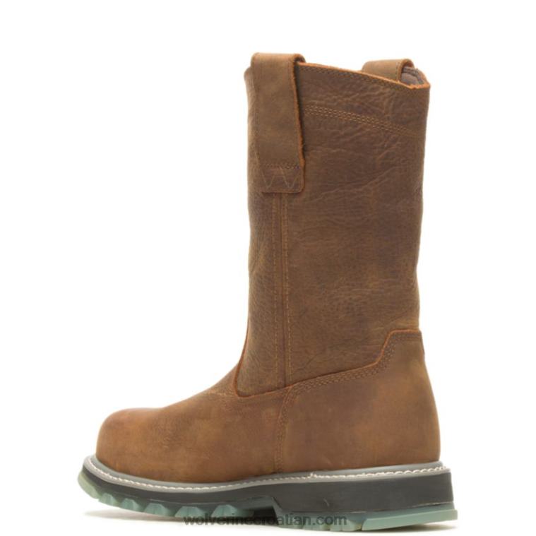 muškarci floorhand lx wellington radna čizma s čeličnim prstima R6LL8144 Wolverine sudansko smeđa