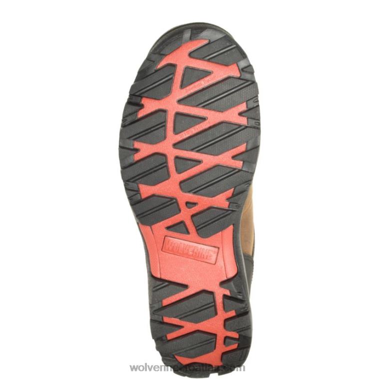 muškarci radna čizma s dlijetom od 6 inča s čeličnim prstima R6LL886 Wolverine peni