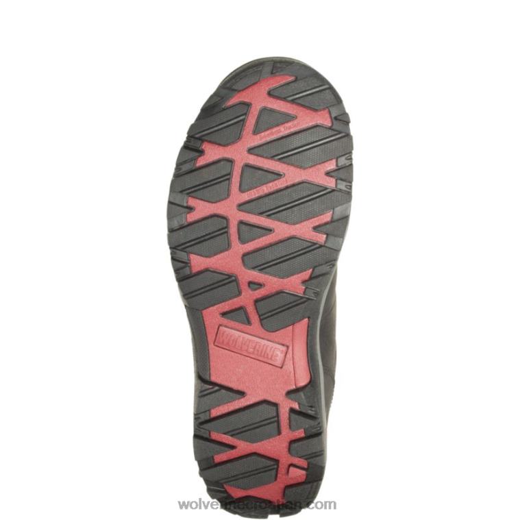 muškarci radna čizma s dlijetom od 6 inča s čeličnim prstima R6LL887 Wolverine crno