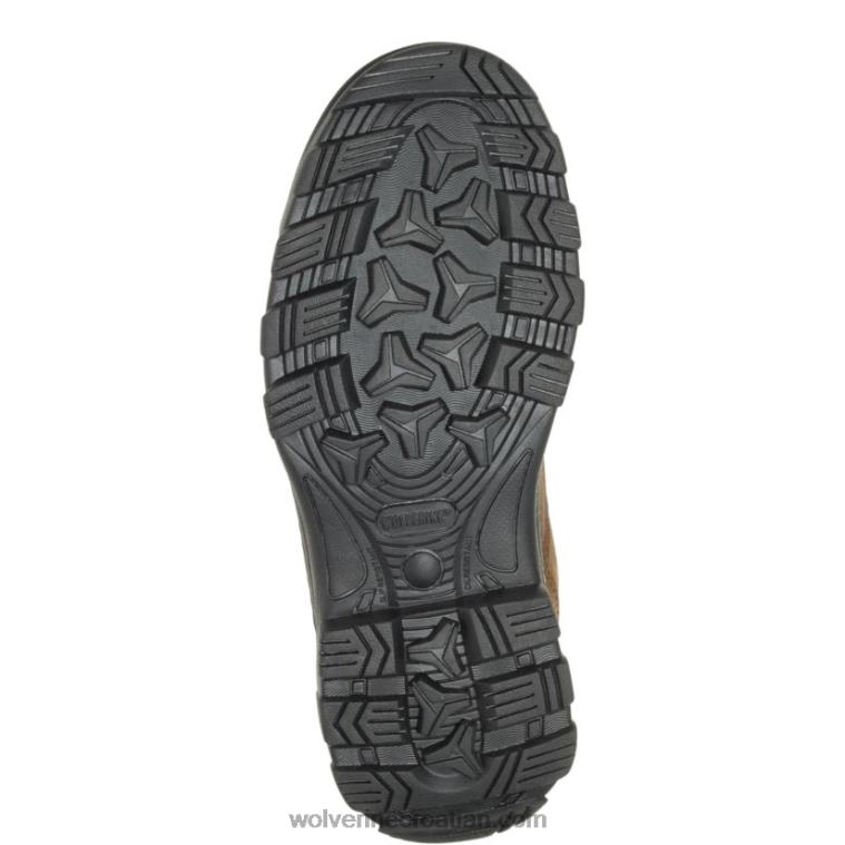 muškarci durbin vodootporna radna čizma od 6 inča s čeličnim prstima R6LL8140 Wolverine smeđa