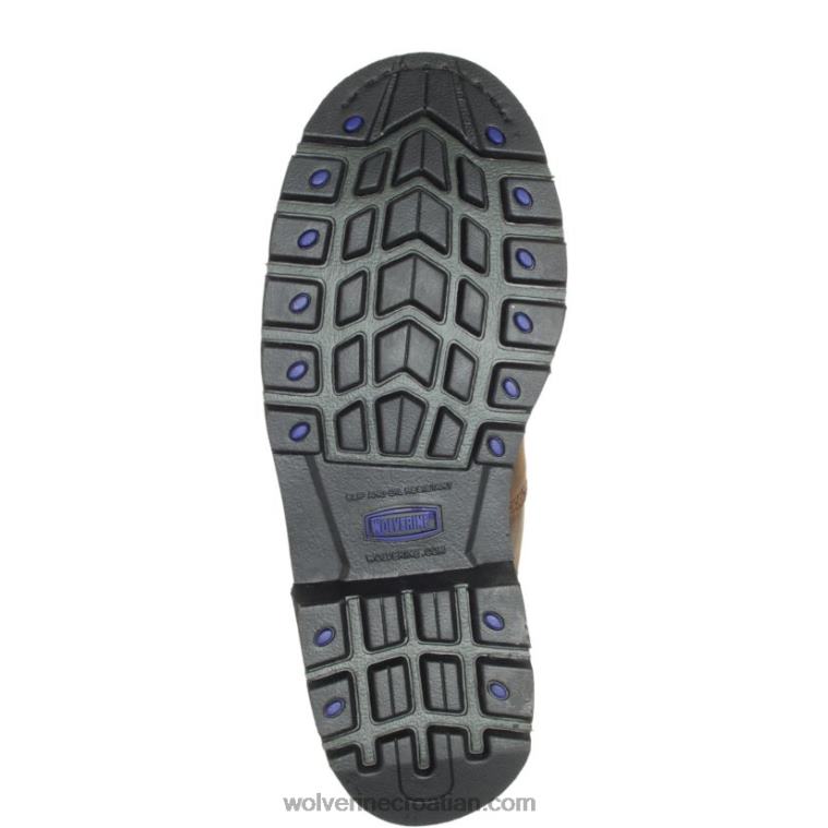 muškarci mckay vodootporna radna čizma s čeličnim prstima 6 R6LL850 Wolverine smeđa