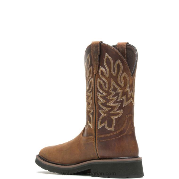 muškarci rancher vodootporni čelični prsti wellington R6LL871 Wolverine conker