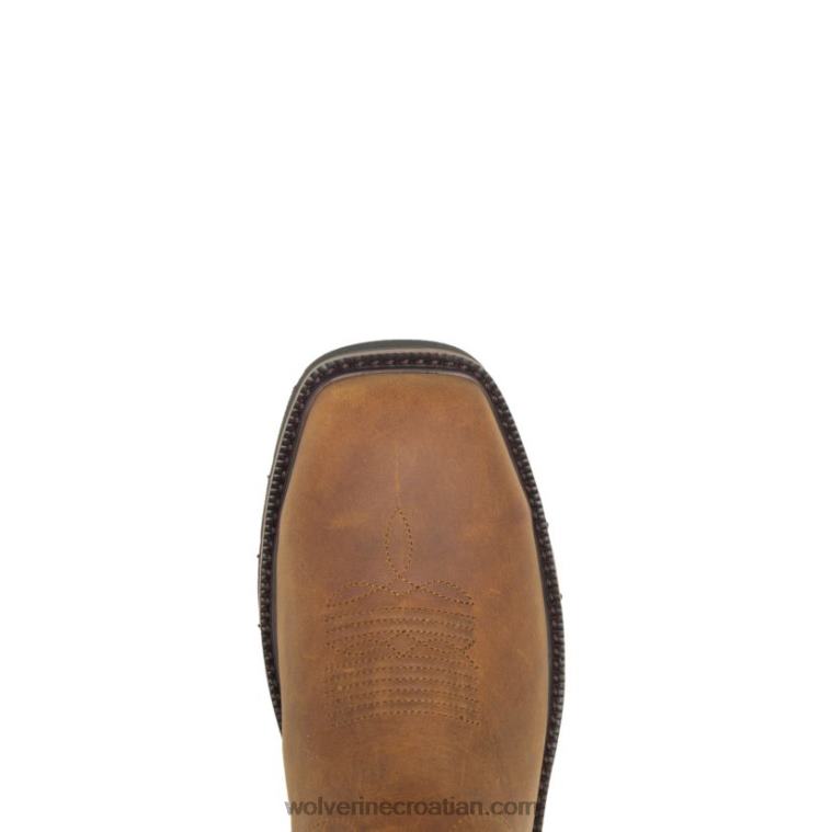 muškarci rancher vodootporni čelični prsti wellington R6LL871 Wolverine conker