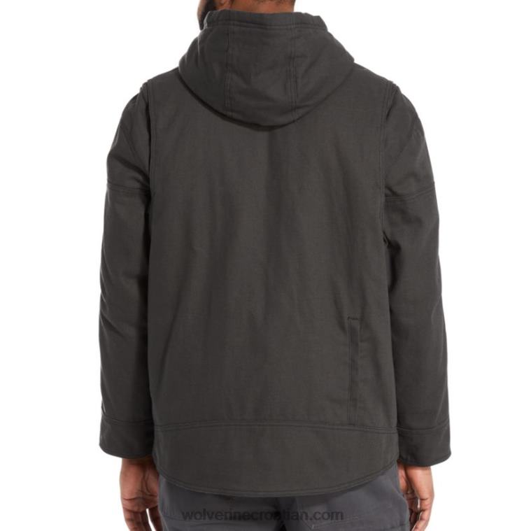 muškarci guardian pamučna radna jakna R6LL8320 Wolverine oniks