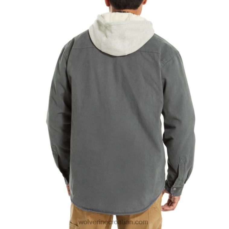 muškarci overman majica jac R6LL8269 Wolverine granit