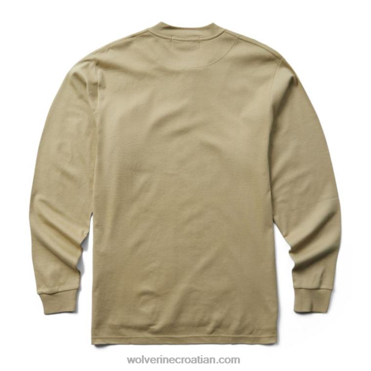 muškarci fr dugih rukava henley R6LL8275 Wolverine kaki