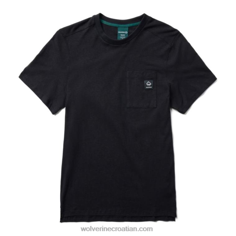 muškarci majica od konoplje R6LL8331 Wolverine crno