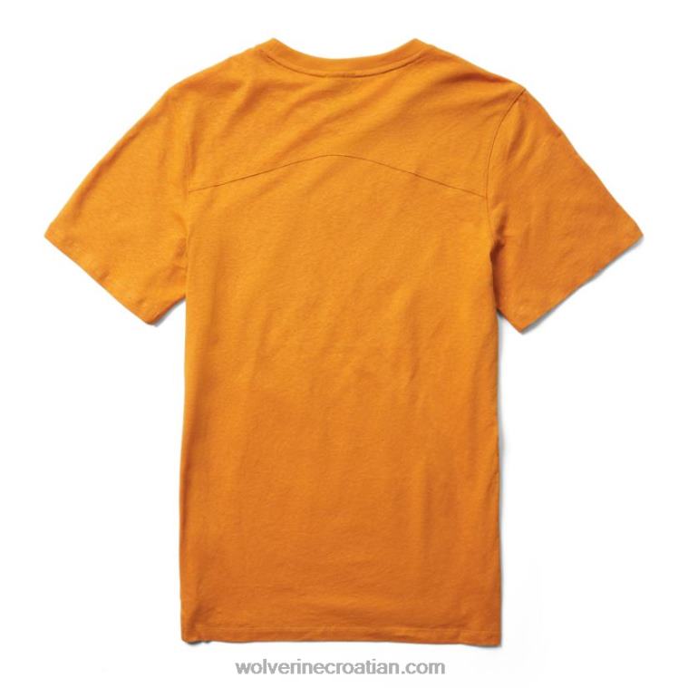 muškarci majica od konoplje R6LL8332 Wolverine žetva