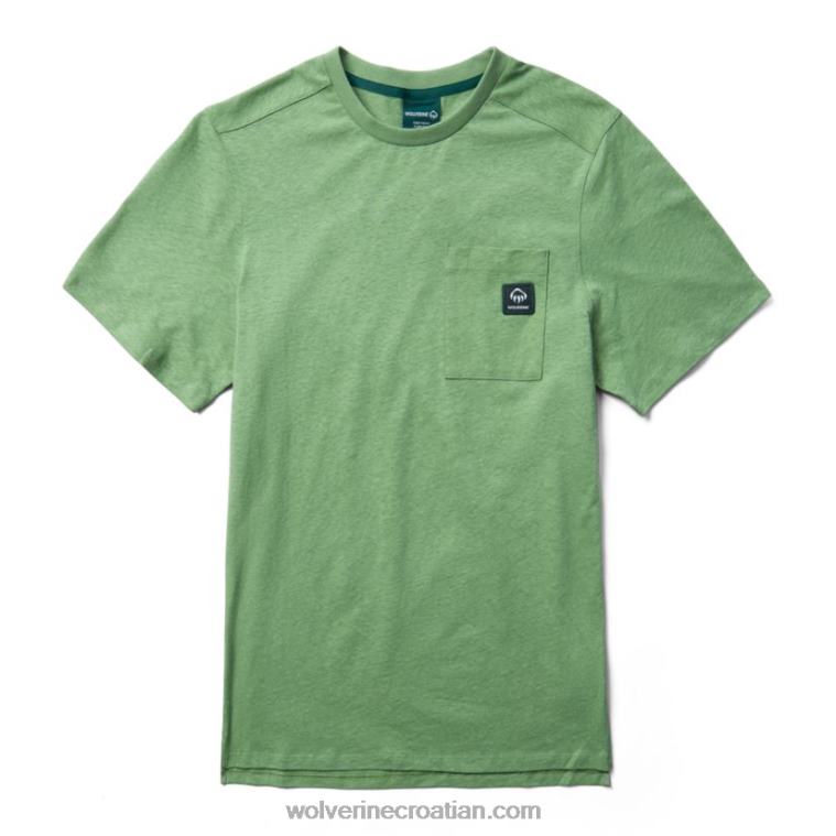 muškarci majica od konoplje R6LL8333 Wolverine kadulja