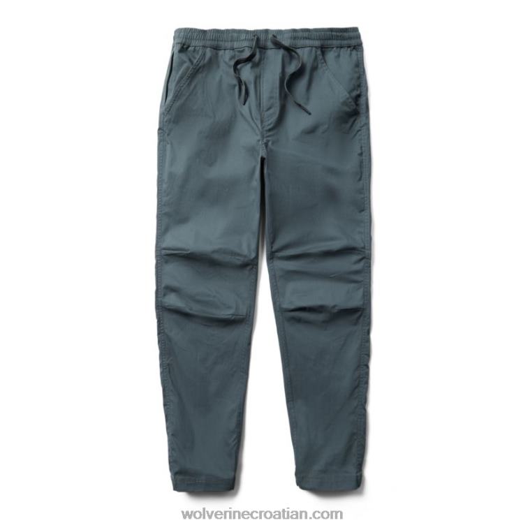 muškarci carbur active hlače R6LL8232 Wolverine tamni škriljevac