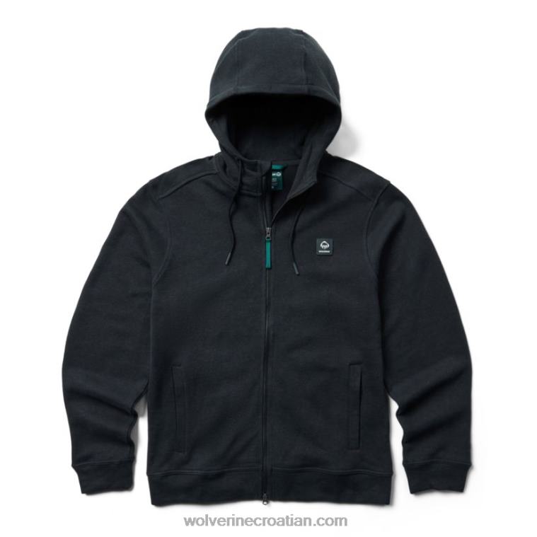 muškarci kapuljača od konoplje R6LL8243 Wolverine crno
