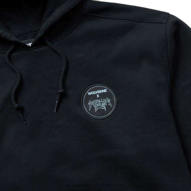 muškarci majica s kapuljačom kolekcije metallica scholars R6LL8167 Wolverine crno