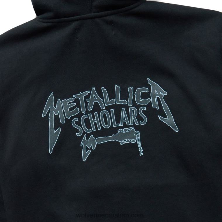 muškarci majica s kapuljačom kolekcije metallica scholars R6LL8167 Wolverine crno