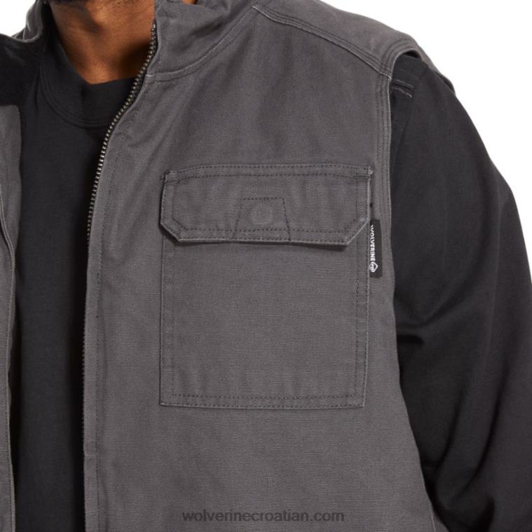 muškarci lockhart prsluk R6LL8263 Wolverine granit