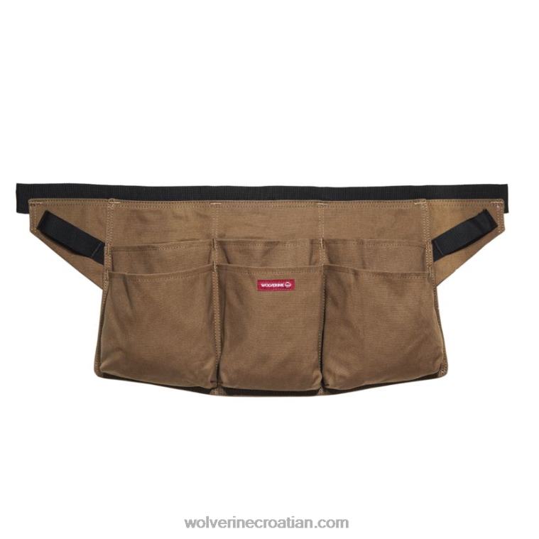 uniseks guardian pamučna pregača oko struka R6LL8265 Wolverine kesten
