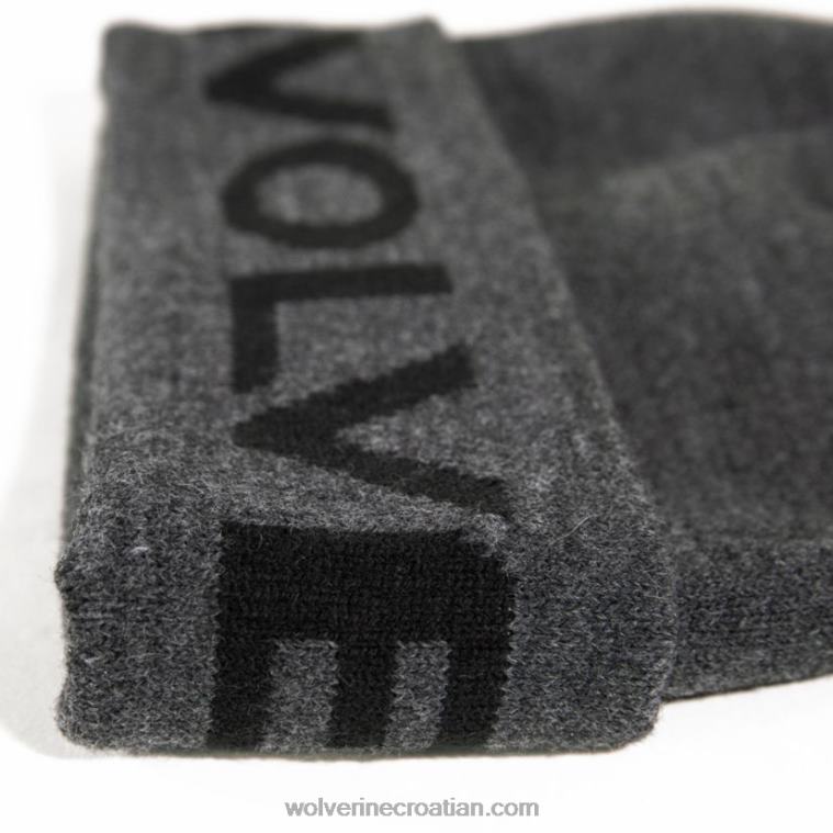 uniseks kapa za sat s logotipom R6LL8278 Wolverine ugljen siva