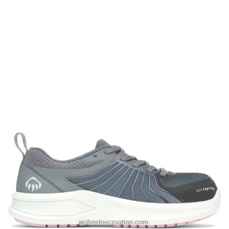 žene bolt vent durashocks carbonmax cipela R6LL8118 Wolverine čelično siva