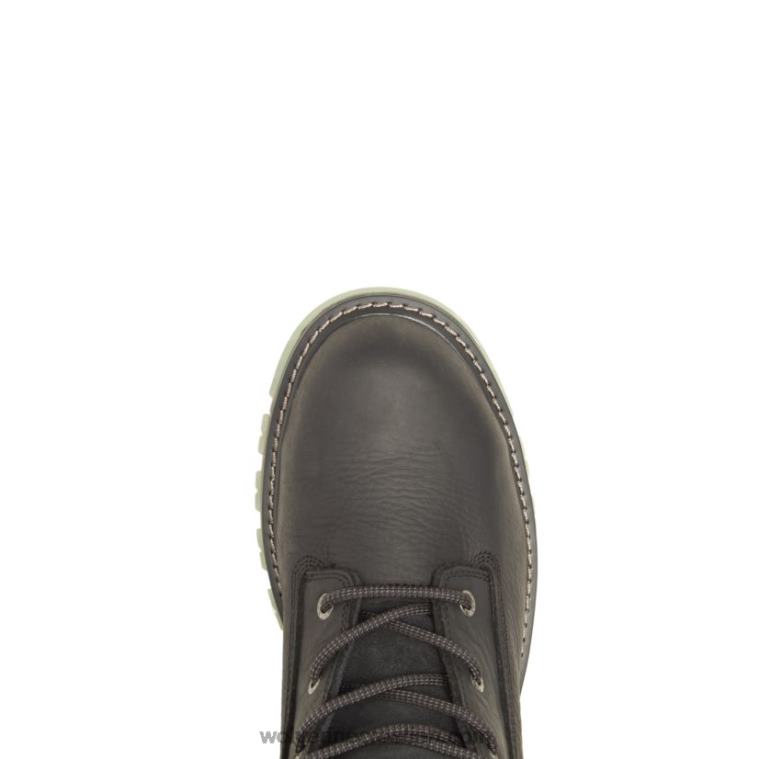 muškarci floorhand lx radna čizma od 6 inča s čeličnim prstima R6LL894 Wolverine crno - Slika 5