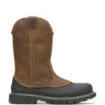 muškarci floorhand močvara steel-toe work wellington R6LL893 Wolverine tamno smeđa