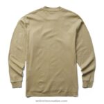 muškarci fr dugih rukava henley R6LL8275 Wolverine kaki - Slika 5