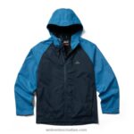 muškarci i-90 kišna jakna R6LL8302 Wolverine surfati plavo