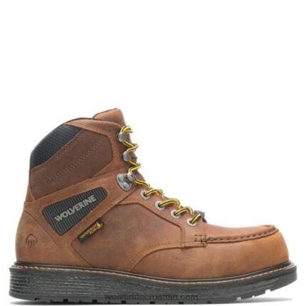 muškarci radna čizma hellcat ultraspring moc toe wedge 6" carbonmax R6LL89 Wolverine duhan