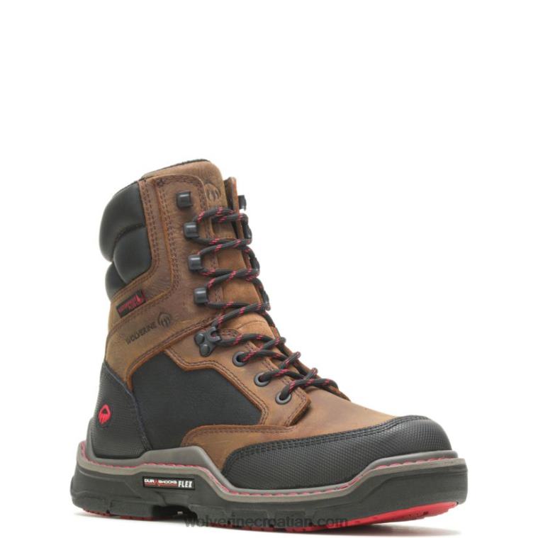 muškarci raider durashocks radna čizma od 8" carbonmax za teške uvjete rada R6LL841 Wolverine smeđa - Slika 2